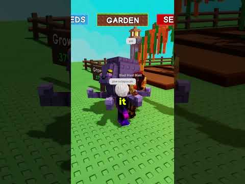 Gifting Mimic Octopus 🤩| Roblox Grow A Garden #roblox #growagarden #robloxedit #robloxgames