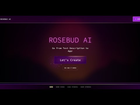 Rosebud AI: Create Games with Just Text – No Coding Needed!