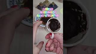 Cancer NEXT 12 MONTHS #shorts #tarotreading #tarot #coffeecupreading #cancer