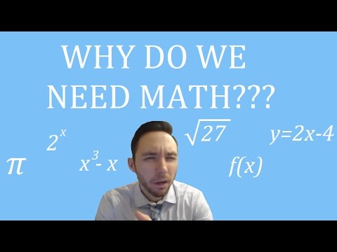 Why Do We Study Math?