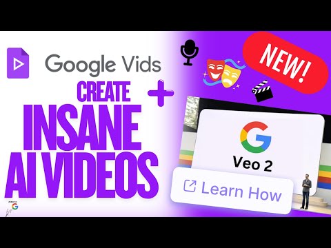 Google’s New AI Video Tool is INSANE!  Vids + Veo2 = Next-Level Content in Seconds. Learn How!