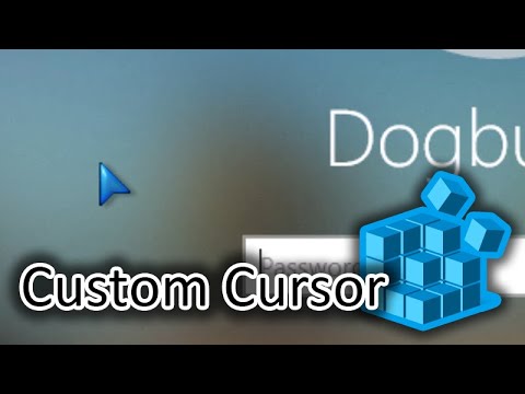 Using a custom mouse cursor on the Windows login screen