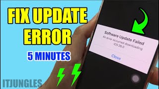 iPhone Won't Update? Fix Software Update Failed Error in Minutes