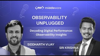 Podcast 4: Decoding Digital Performance: Observability Insights