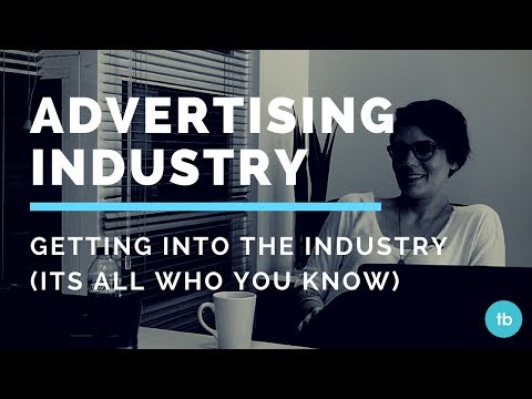 Your advertising career: who you know not what you know