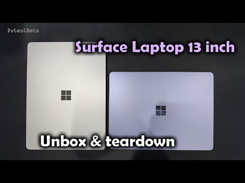 All New 2025 Microsoft Surface Laptop 13 inch Unboxing, First Impressions and Teardown
