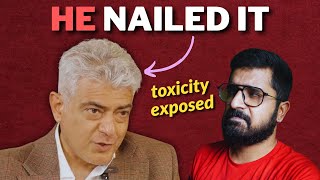 Actor Ajith Kumar Exposed All The "TOXIC HERO WORSHIPPERS" Like A Boss! | Eye Opening Facts 🔥