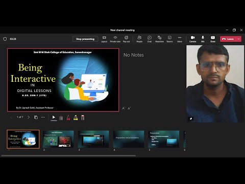 Being Interactive in Digital lesson