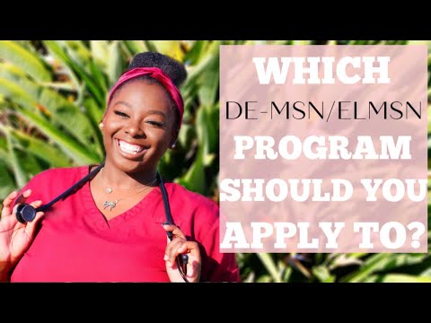 How to find the best Direct Entry MSN program! | Accelerated Nursing | ELMSN - DEMSN