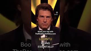 Even Tom Cruise believes in South Africa