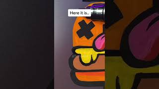 Customizing my MacBook Using Posca Markers #shorts