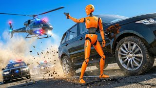 Insane Police Chase & Car Crashes | BeamNG.drive #1