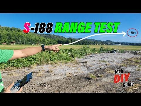 TOYSSKY S-188 DRONE RANGE TEST | WATCH BEFORE YOU BUY!