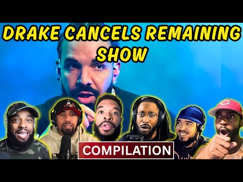 Drake Cancels Shows And The Internet Is Roasting Him | Reaction Compilation 