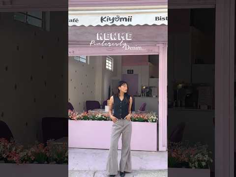 Pinteresty pant from NEWME #newmeasia #ootd #pinterestinspired #pants #denimpants