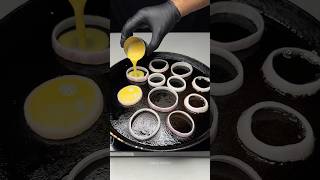 Onion Ring Omelette #shorts