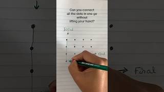 Can you solve this? #tricky #puzzle #riddle #jointhedots #connectthedots #solvethis #shortsviral