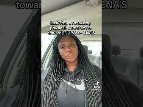 Nurse gets punched in the face?!