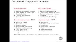 Stochastics and Data Science: program structure