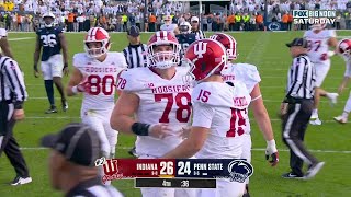 Omar Cooper with an INSANE TOUCHDOWN GRAB vs. Penn State | Indiana Football