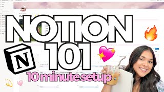 HOW TO USE NOTION - ultimate and easiest 2025 guide! 👩🏻‍💻✨ notion for beginners