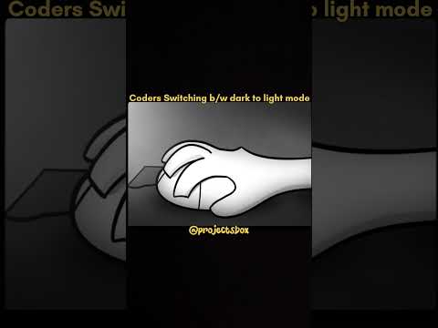 Switching between dark to light mode #coders #codingjourney #collegestudent #developers #programming