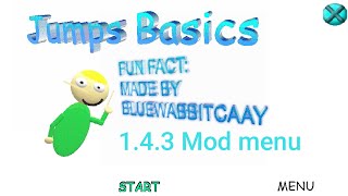 Jumpman25 Basics 1.4.3 Mod menu android port (Baldi basics mod)