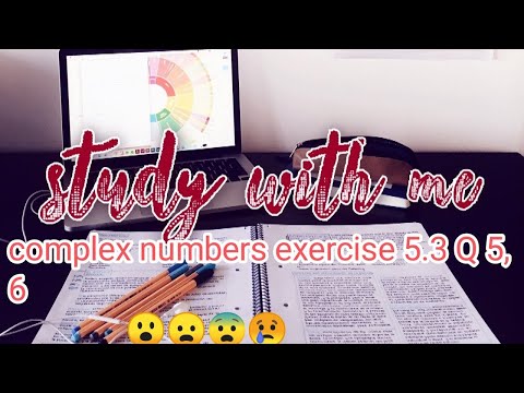 class 12 math book ll complex numbers ll exercise 5.3 Q 5,6 ll shortcut trick ll