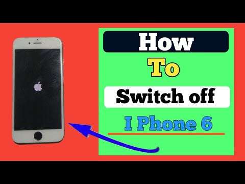 iphone 6 switch off kaise kare
