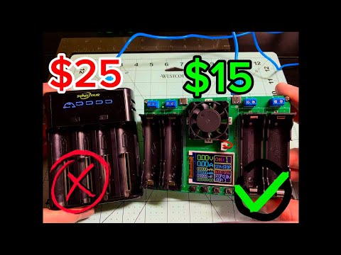 4 Channel 18650 Battery Capacity Tester (quick start guide)