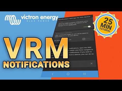 Victron VRM Notifications - Ultimate Guide [UPDATED 2024]