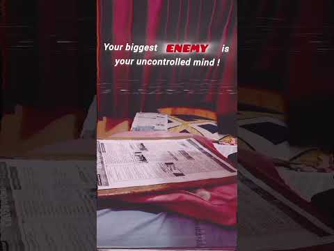 Control your mind ! ๐๐ #motivation #study #bankexams #sbiclerk #sbiclerk2024 #mindsetmatters