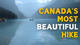 Travelers Bucket-list: Canada’s Most Beautiful Hike? Moraine Lake to Lake Louise | AB, Canada