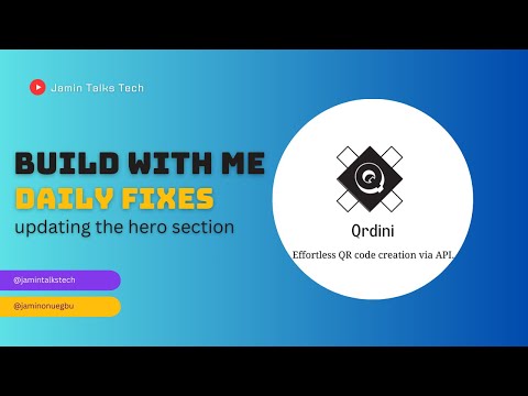 Day 23 of 30 - Build with me