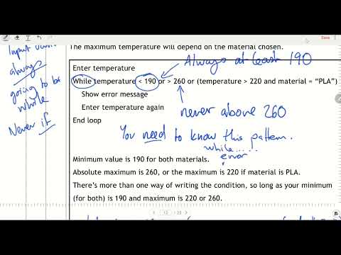 N5 Computing Revision 2024 Q10 Input validation