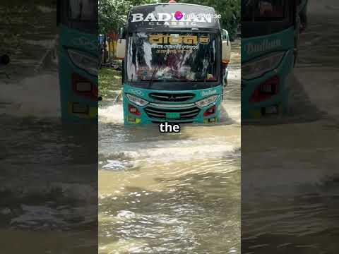 This Bus Drives on Water!