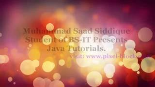 Java Programming in Urdu language 1st  tutorial History of  Java - Arithmetic operator