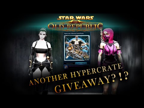 Announcing Our SECOND SWTOR Hypercrate GIVEAWAY!!!!! &The Winner Of Our First Giveaway