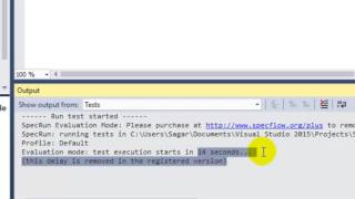 Executing Selenium tests in SpecFlow