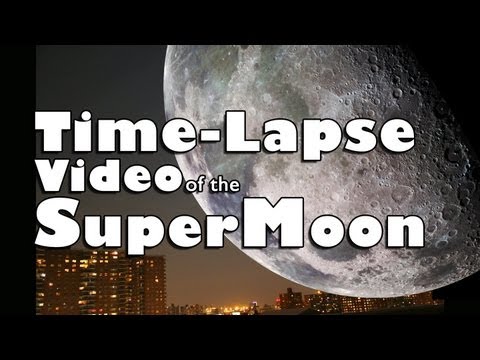 SuperMoon • 2013 • Time-lapse • NYC • Canon 7D