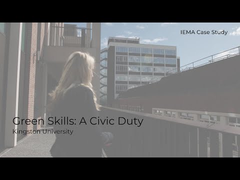 Green Skills: A Civic Duty | Kingston University | Green Skills at COP | ISEP