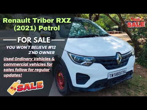 2021 Renault Triber RXZ – Well-Maintained, Second Owner, Final Price ₹4.50 Lakh