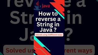 Most asked java interview coding question| String reversal | #java #shorts #coding