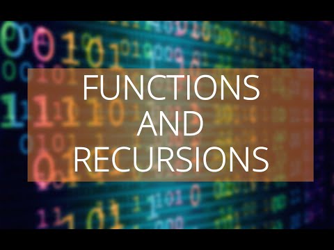 10.  CHAPTER 9 - FUNCTIONS AND RECURSIONS