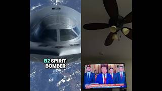 The Bomber U.S used to obliterate Irans nuclear sites!😮 #usa #nuclearprogram #b2bomber #news #Trump