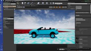 UE4. Testing chaos and PhysX vehicle on hight speeds