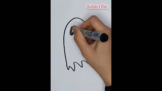 Ghost Easy Drawing | Draw  Things