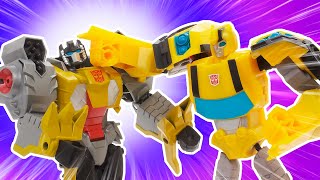 Bumblebee's Giant Robot Construction | Transformers x Play-Doh | Play-Doh Show | Play-Doh Official