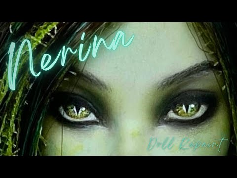 Nerina | Doll Repaint | Monster High Custom | OOAK #custom #doll #art 