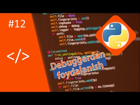 Python Debuggerdan foydalanish I  2-Bo'lim 3-dars